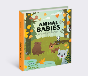 Animal Babies around the Forest