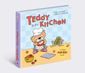 Teddy in the Kitchen