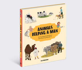 Animals Helping a Man