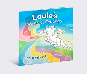 Louie's Colorful Feelings: Coloring Book